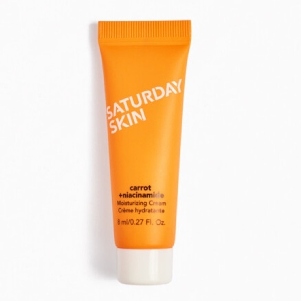 Saturday Skin Carrot + Niacinamide Moisturizing Cream | NEW | K-Beauty |  Travel
